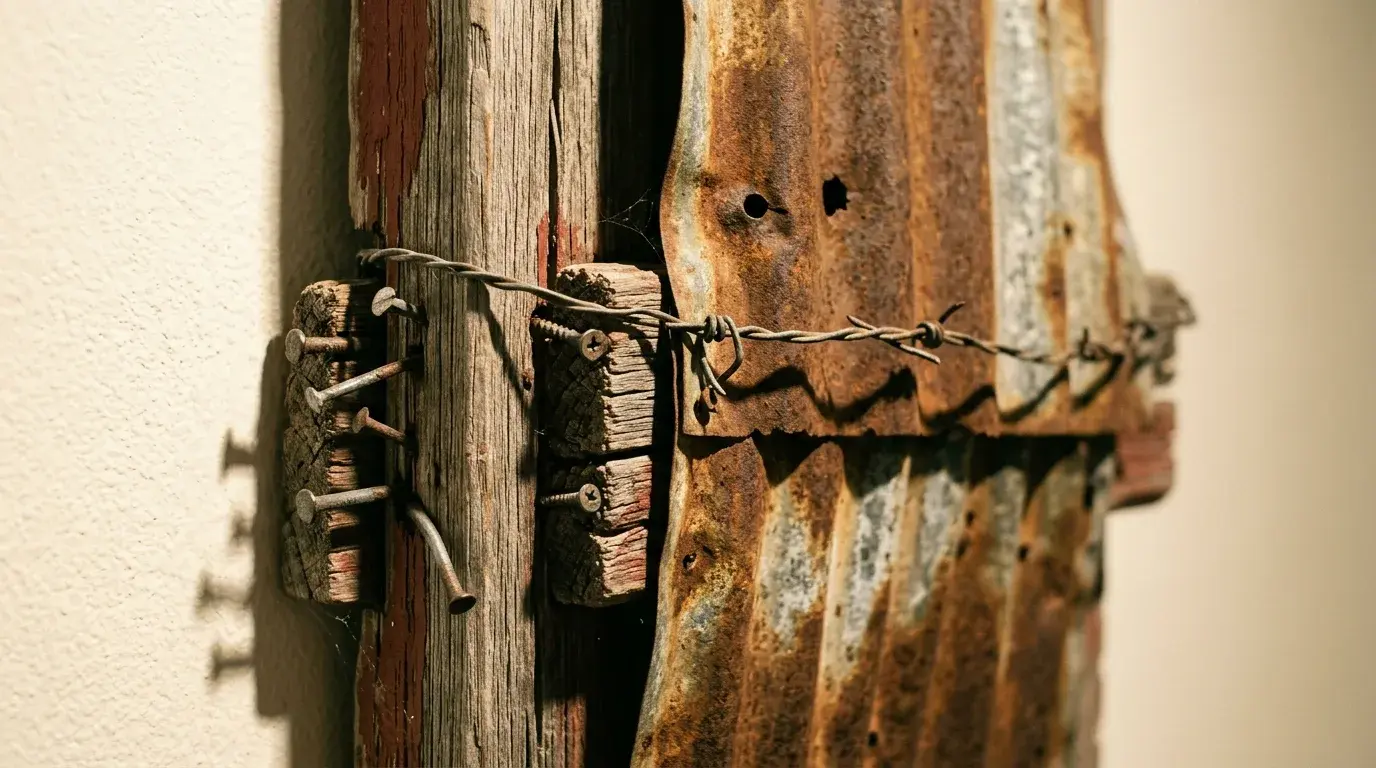 Architectural art installation