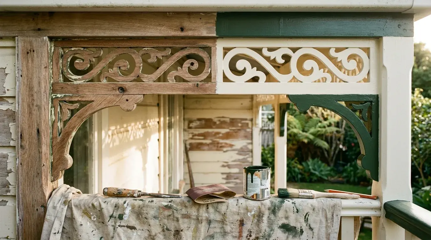 Heritage building restoration